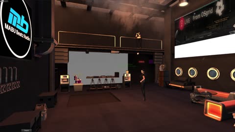 Party, relax and afterparty area in the largest metaverse. Live feed from OSGrid