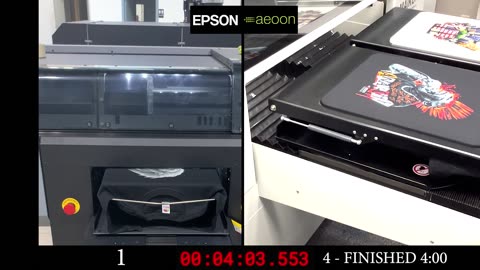 Epson 3070 vs. aeoon Maikuro Speed Comparison
