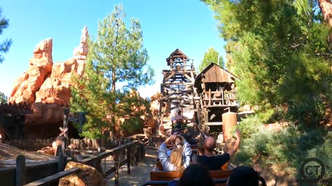 Big Thunder Mountain Backseat - Disneyland