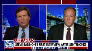 Republican New York gubernatorial candidate Lee Zeldin speaks with Tucker Carlson.