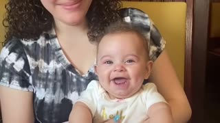 Cutest baby laugh ever!