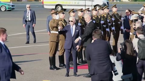 A Confused Joe Biden Has Arrived in Lithuania for the NATO Summit