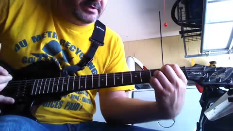 How I play AC/DC "Highway to Hell" on Guitar made for Beginners