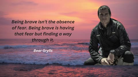 Bear Grylls Motivational Speaking - Talks About Fear, Failure, The Fire Inside And Faith