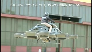 THE WORLD FIRST FLYING HOVER BIKE XTURISMO, IN ACTION