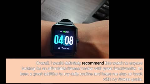 Customer Comments: ASIAMENG Smart Watch for iOS and Android Phones IP68 Waterproof, Fitness Tra...