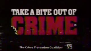 Take A Bite Out Of Crime Anti Drug PSA (1987)