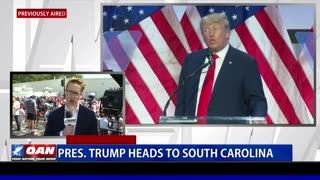 Pres. Trump Holds Campaign Event In South Carolina