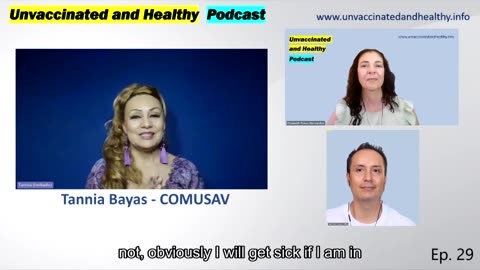 Podcast No Vacunados y Sanos – Episodio 0029 – Tannia Bayas (Ecuador - España)