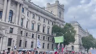 Anti-Globalization And 💉Vax Injury Protest In Central London The World 🌎 is Waking Up