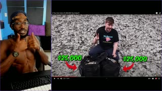 MrBeast If You Can Carry $1,000,000 You Keep It! reaction