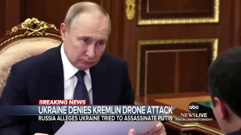 Russia claims Ukraine tried to kill Putin in drone attack.....