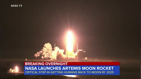 NASA launches Artemis moon rocket _ WNN