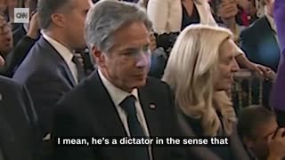 Watch Blinken's face when Joe Biden calls China's Xi a "dictator" at summit
