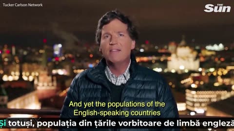 Tucker Carlson: Anunțul de prezentare a interviului istoric realizat la Moscova cu Vladimir Putin