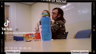 21st December supervised contact session at contact centre part 4 (Hidden camera)