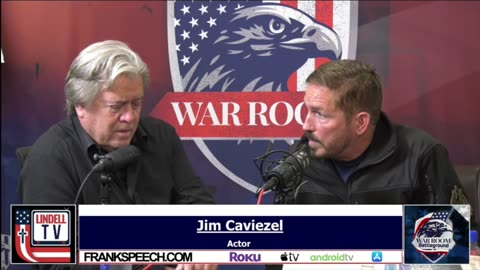 Steve Bannon’s WarRoom: A Sit Down With Jim Caviezel [Full Interview]