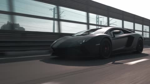 Feel the thrill of ripping the wind in a Lamborgini!