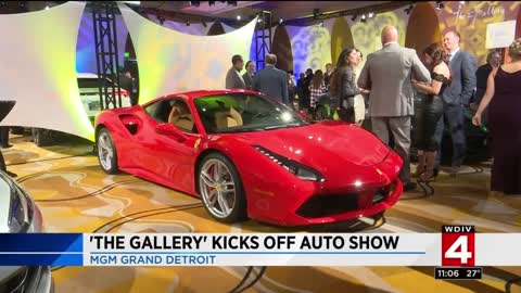 Luxury car gallery kicks off auto show