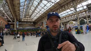 Vlog at Victoria station.. London 8th Nov 2022