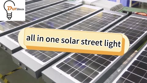 all in one solar street light