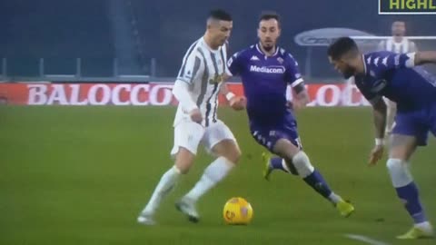 22/12/20 Juventus - Fiorentina 0-3 rigore Castrovilli su Ronaldo