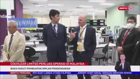 26 OKT 2022-BERITA PERDANA-COCHLEAR LIMITED PERLUAS OPERASI DI MALAYSIA