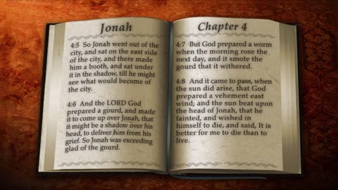 KJV Bible The Book of Jonah ｜ Read by Alexander Scourby ｜ AUDIO & TEXT