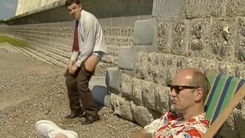 At the Beach - Mr Bean Official