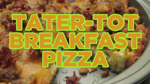 How to Make Tater-Tot Breakfast Pizza - Full Step-by-Step Video Recipe