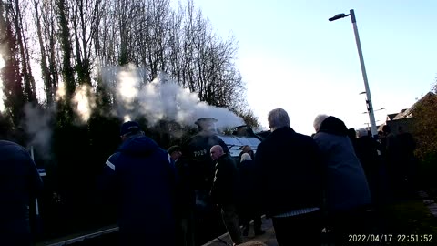 The Christmas Rose Steam train trip