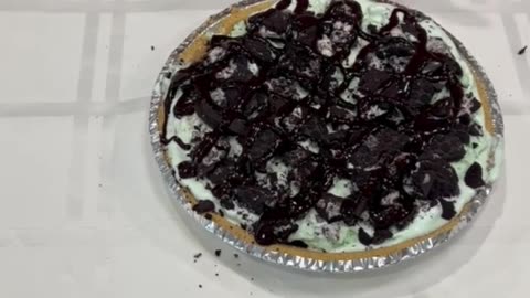 "Elevating a Summer Classic: Our Delectable Grasshopper Pie Upgrade!"