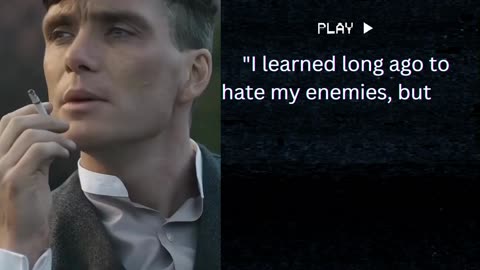 The Shelby Effect: Motivation and Inspiration from Thomas Shelby