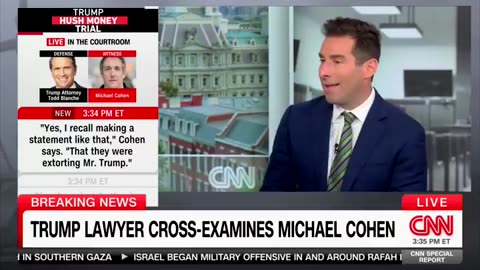 Micheal Cohen clearly and dramatically got his knees chopped out from under him