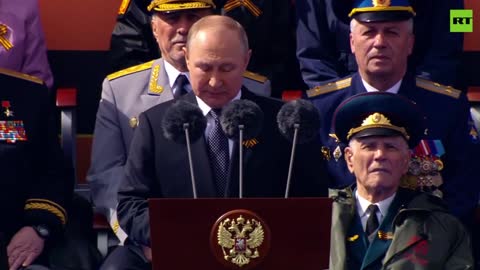 RT. 'Russia gave a preemptive rebuff to aggression' | Putin addresses Ukraine during V-Day speech