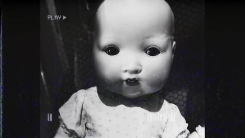 Creepy ghost baby