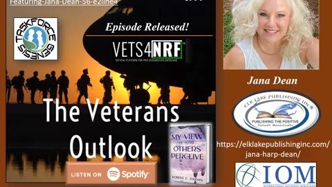 The Veterans Outlook Podcast Featuring Jana Dean (#56).