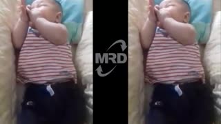 Cute Baby Videos ”Finger sucking” ‍When baby is sleeping