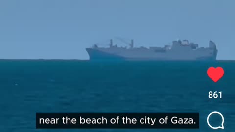 Off The New Port Of Gaza