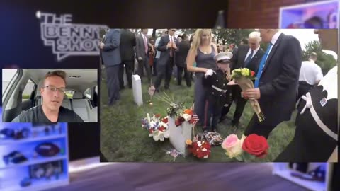 Trump Visits Grave of Fallen Marine With Hero's Son in Dad's Uniform on Memorial Day ❤️