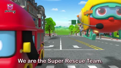 Pinkfong Super Rescue Team : Season 1 Episodes 1~12 | Pinkfong Car Songs and Cartoons