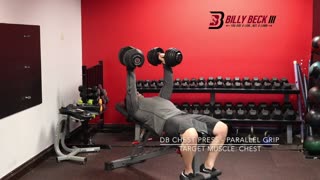 DB Chest Press - Parallel Grip