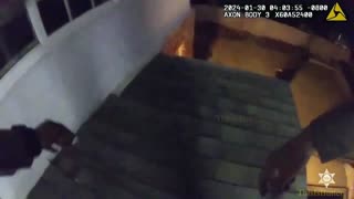 Bodycam video shows deputies rescue woman from deadly house fire in La Cañada Flintridge