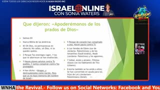 La presente Situación de Israel, con Sonia Waters y Pastor Jose Champagne, REtransmisión (12-4-23)