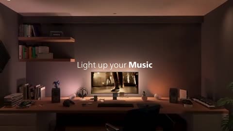 Philips Hue - Tingkatkan pencahayaan di area hiburan Anda!