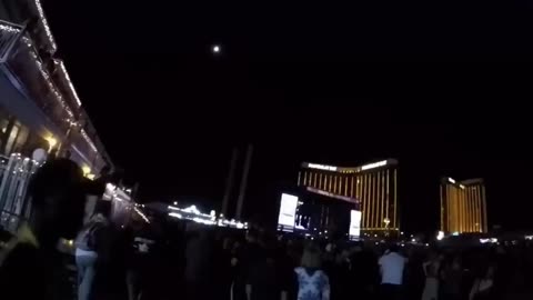 Vegas footage & police scanner audio