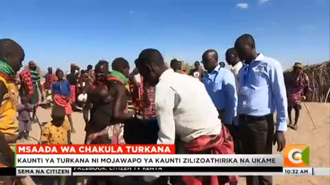 Takriban wakazi mia tano wapokea chakula Lokwarangileso Turkana