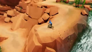 lonely mountains downhill game play video