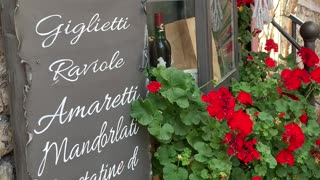 Sermoneta Medieval Small Town in Italy