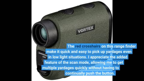 Skim Remarks: Vortex Optics Crossfire HD 1400 Laser Rangefinder